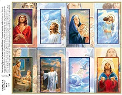 Catholic & Religious Gifts, 8UP Loreto Series ASSTD 25/200