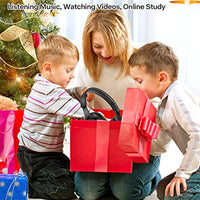 Kids Bluetooth Headphones, Wireless Headphones for Kids, Over Ear Kids Headphones with Built-in Microphone Soft Earmuffs Foldable Stereo-Bass Aux 3.5mm Cord, Children's Headsets for Boy Girl (Black)