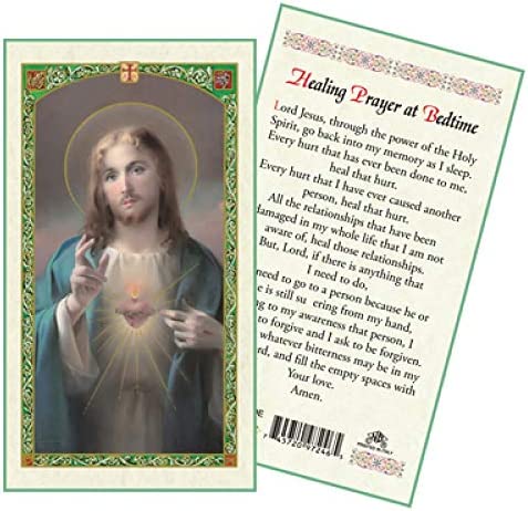Catholic & Religious Gifts, SHJ - Healing Prayer at Bedtime 25/PKG