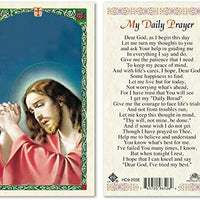 Catholic & Religious Gifts, Jesus - My Daily Prayer 25/PKG