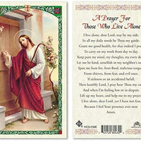 Catholic & Religious Gifts, Jesus Knocking - for Those WHO Live Alone 25/PKG