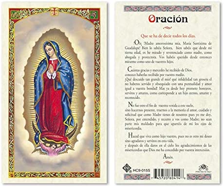 Catholic & Religious Gifts, Our Lady of Guadalupe -ORACIONS Todos Los DIAS 25/PKG