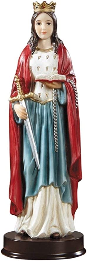 St. Dymphna Statue- Patron of Depression and Emotional Disorders