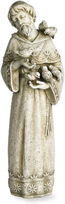 Saint Francis of Assisi Resin Home or Garden Statue, 23 Inch