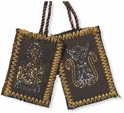 Autom Brown Wool Scapular - 12/pk