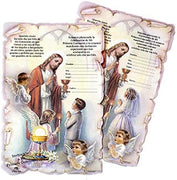 Catholic & Religious Gifts, First Communion Invitation BOY Spanish W/Envelope Quad Series 100/PKG
