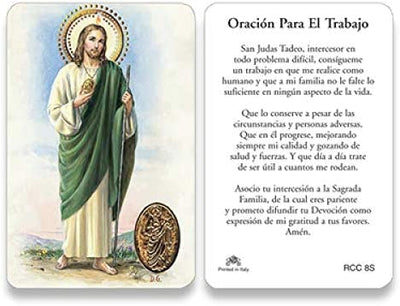 Catholic & Religious Gifts, RCC ST JUDE PRAYER CARD SPANISH 25/PKG