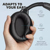 MOYICOW Wireless V5.3 Over Ear Bluetooth Headphones with Microphone, 40H Playtime, HiFi Stereo Sound, Deep Bass,Comfortable Memory Foam Ear Cups, for Travel, Home Office