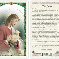 Catholic & Religious Gifts, Jesus with Lamb - The Letter 25/PKG