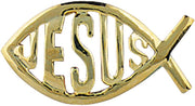 Jesus Ichthus Lapel Pin - 25/pk