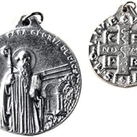 12pc Catholic & Religious Gifts, OXY Medal ST Benedict, 1.5"