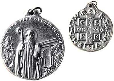 12pc Catholic & Religious Gifts, OXY Medal ST Benedict, 1.5