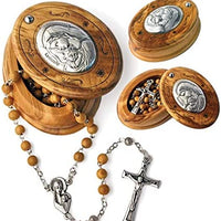 Catholic & Religious Gifts, Rosary Silver Chain 19"