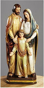 12" Val Gardena Holy Family Statue