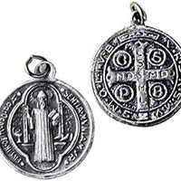 Catholic & Religious Gifts, OXY Medal ST Benedict 1/2" 25pc