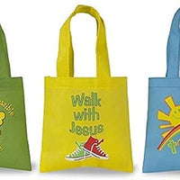 Christian Brands Children's Tote Bag Assortment (3 Asst) - 36/pk