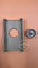 Ivory Single Pole Line Volt Thermostat Cover w/Line Volt Thermostat Knob Set