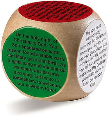 Christmas Prayer Cube for Morning Evening Mealtime and Family by Living Grace