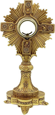 14-inch H Resin Adoration Monstrance with Luna
