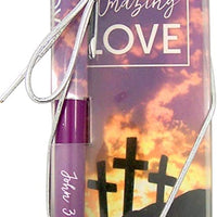 Religious Amazing Love Gift Pen with Bookmark, 5 1/2 Inch
