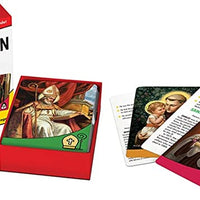 Catholic Kids Growing in Faith Patron Saints Flash Cards, Set of 100