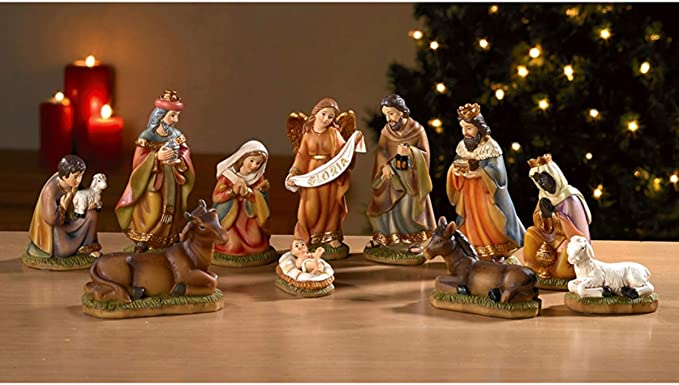 Behold Your King Nativity Scene Figures, 11 Piece Set