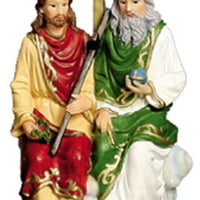 Luciana Series 12" Holy Trinity, Wooden Base