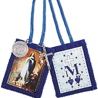 Immaculate Conception Scapular with Medals - 12/pk