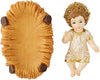 Baby Jesus Christ with Manger Christmas Figurine, 5 Inch