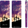 Religious Amazing Love Gift Pen with Bookmark, 5 1/2 Inch