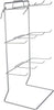 Countertop Peg Hook Display Rack in Silver 17.75 H x 10 W Inches