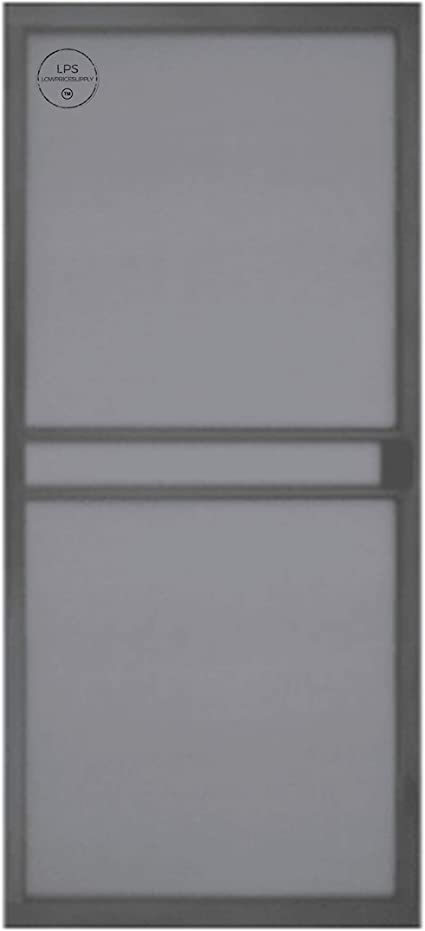 36" x 78-81" Heavy Duty Sliding Screen Door Bronze