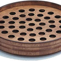 Robert Smith Handcrafted Maple Wood Communion Tray, 14 Inch
