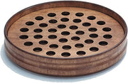 Robert Smith Handcrafted Maple Wood Communion Tray, 14 Inch