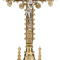 Sudbury Brass San Pietro Altar Crucifix, 17 1/2 Inch