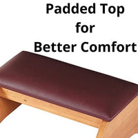 Personal Kneeler - Pecan Finish