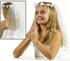 Girls Floral Crown First Communion Veil Catholic Christian Religious Head Band