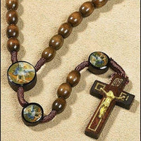 Christian Brands St. Michael Devotional Cord Rosary 12pcs
