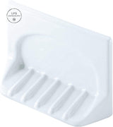 6 x 4 White Porcelain Soap Holder Tile-in Mount
