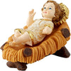 Baby Jesus Christ with Manger Christmas Figurine, 5 Inch
