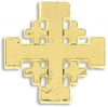 Christian Brands Jerusalem Cross Lapel Pin 25 Piece