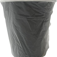 50 PACK - 10 oz. Hotel Motel Room Paper Individually Wrapped Eco-Friendly BLACK Cups Hot Paper Cups