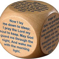 Religious Children's Bedtime Prayer Cube, 1 1/2 Inch