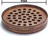 Robert Smith Handcrafted Maple Wood Communion Tray, 14 Inch