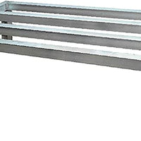 48" x 24" x 8" Aluminum Dunnage Rack 1200 Lbs Capacity Kitchen Restaurant Ba