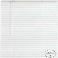 30x48" Cordless 1" Vinyl Mini Blind White