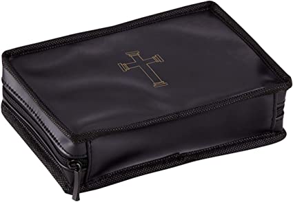 Portable Communion Set with Cups, Host Box, Juice Bottle, and Case