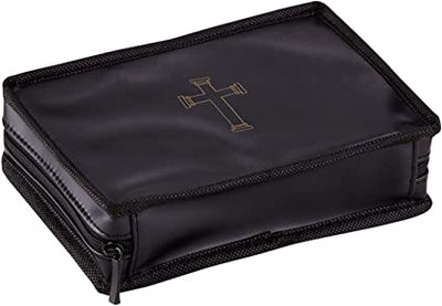 Portable Communion Set with Cups, Host Box, Juice Bottle, and Case