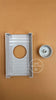 White Single Pole Line Volt Thermostat Cover w/Line Volt Thermostat Knob Set