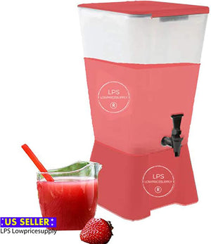 5 Gallon Red Beverage/Juice Dispenser